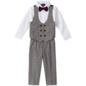 #72 - Nautica Baby Boys 4-Pc. Vest & Pants Set
